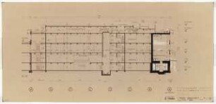 Physikalische Institute der Universität Köln: 1. Physik Längsschnitt, 1:100