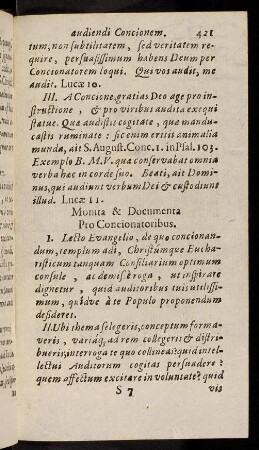 421-425, Praxis fructuose concionandi