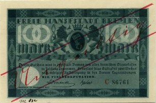 Gutschein - 100 Mark