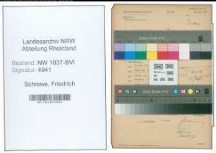 Entnazifizierung Friedrich Schrewe , geb. 29.03.1902 (Telegr.Leitungsaufseher)