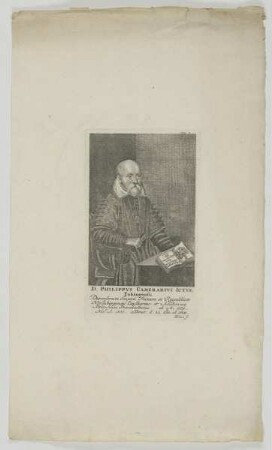 Bildnis des Philippvs Camerarivs