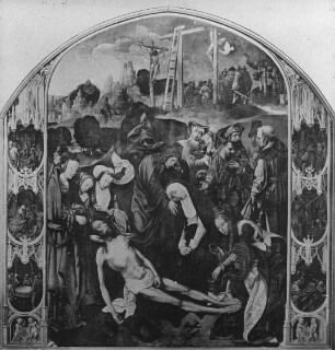 Cornelis Engelbrechtsen (1462-1527), Beweinung Christi, Leiden, Museum De Lakenhal