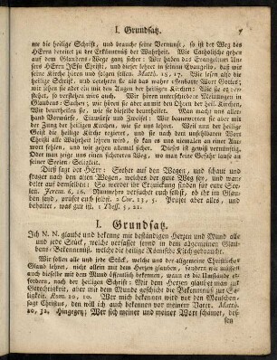 7-29, I. Grundsatz. - VI. Grundsatz.