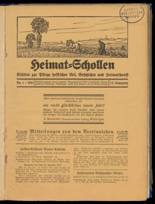 Heimat-Schollen 1931/1932