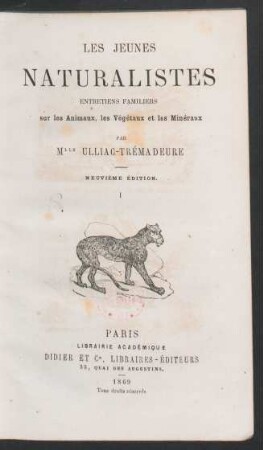 1: Les jeunes naturalistes