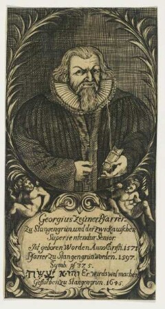 Bildnis des Georgius Zeuner