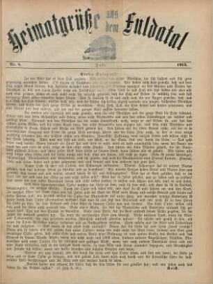 8.1915: Heimatgrüße aus dem Fuldatal