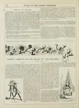 Punch's libretto of the ballet of "Les Danaïdes."