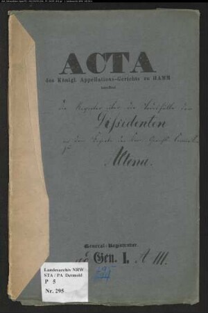 Zivilstandsregister für Dissidenten (Abschriften) für die Stadt Altena mit den Orten Altena, Bärenstein, Borbeck, Dahle, Grünewiese, Schönthal und Veserde (T 1858-1873) (Gemeinde: Altena, Kreis Altena)