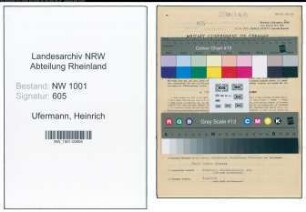Entnazifizierung Heinrich Ufermann, geb. 11.09.1921 (Architekt)