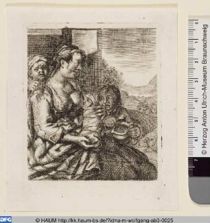[Eine stillende Bäuerin; A breastfeeding peasant]