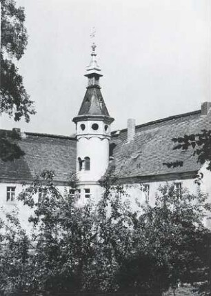 Ehemaliges Schloss in Klix : Bauwesen - Herrenhäuser. Ort: Klukš / Klix. Ehemaliges Schloss.
