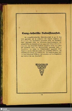 Evang.-lutherische Diakonissenanstalt