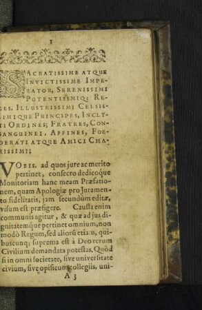 Sacratissime Atque Invictissime Imperator, Serenissimi Potentissimiq; Reges ...