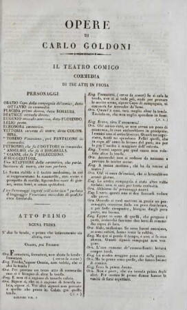 Il Teatro Comico
