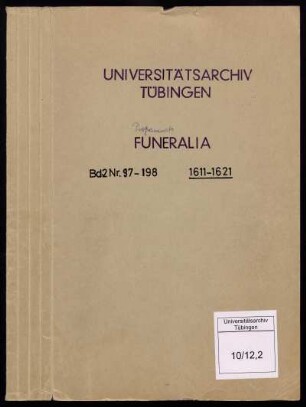 10/12,2 [Nr. 118]: Todesanzeige des stud. theol. Christophorus Papke aus Greifswald.