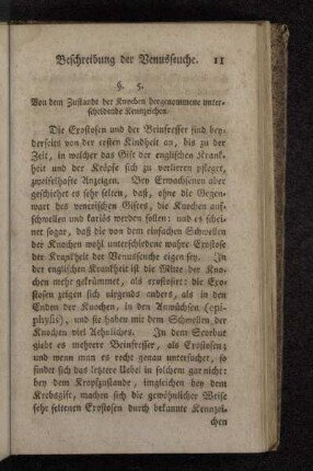 §. 5. Von dem Zustande der Knochen hergenommene unterscheidende Kennzeichen.