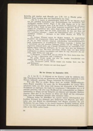 An der Somme im September 1916
