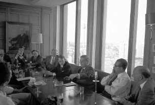 Berlin: Pressekonferenz im Club des Axel Springer-Hauses