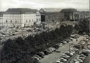 Messestadt Leipzig: Hotel Astoria und Hauptbahnhof