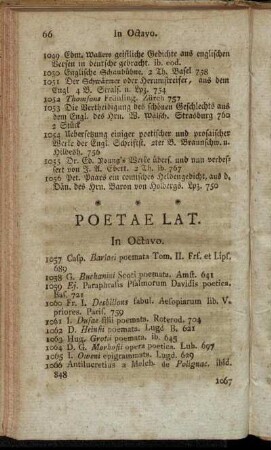 Poetae Lat.
