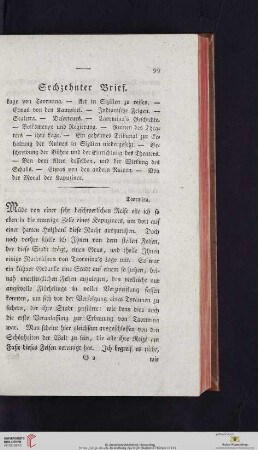 Sechzehnter Brief