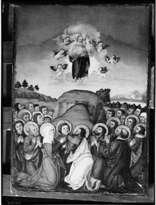 Freiburg Gemälde Christi Himmelfahrt (um 1500)