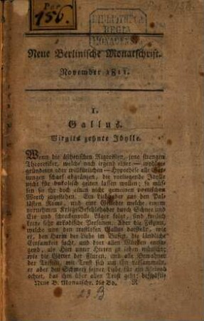 Neue berlinische Monatsschrift. 26, 26. 1811