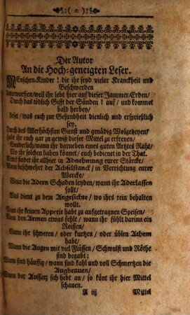Thesaurus sanitatis pretiosissimus