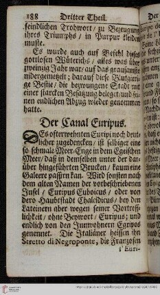 Der Canal Euripus