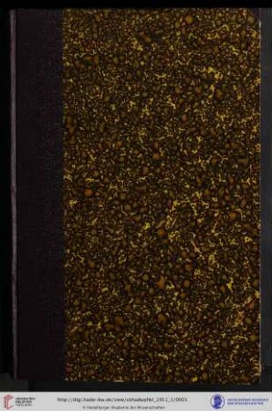 1911, 1. Abhandlung: Sitzungsberichte der Heidelberger Akademie der Wissenschaften, Philosophisch-Historische Klasse: Griechische Kalender : 2. Der Kalender der Quintilier und die Überlieferung der Geoponica