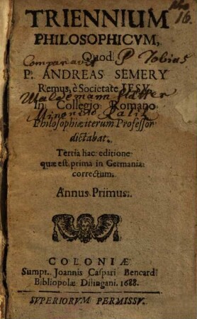 Triennium Philosophicum, 1