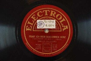 Frag' ich mein beklommmen Herz : ("Der Barbier von Sevilla") / (Rossini)
