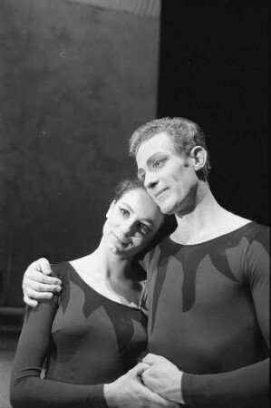 Gastspiel des Ballett-Solistenpaars Konstanze Vernon und Winfried Krisch beim Badischen Staatstheater.