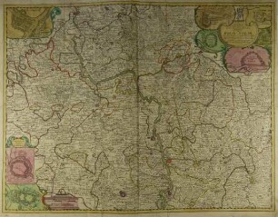 Geographisches Kriegs Theatrum am Rhein-Strom 1734