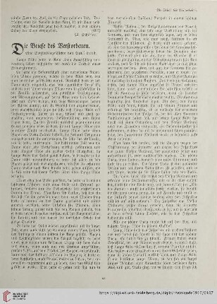 26: Die Briefe des Verstorbenen : eine Spitzbubengeschichte