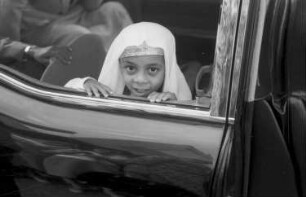 Freiburg: Prinz Mashhour ibn Saud, im Auto