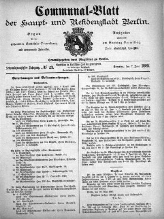 1885,23: No. 23, 7. Juni 1885