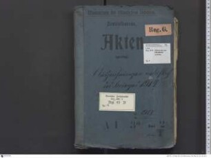 Auszeichnungen anläßlich des Krieges 1914/18