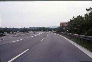 Ausfahrt Ost von Fahrbahn Ost (AK Stuttgart Richtung Stuttgart)