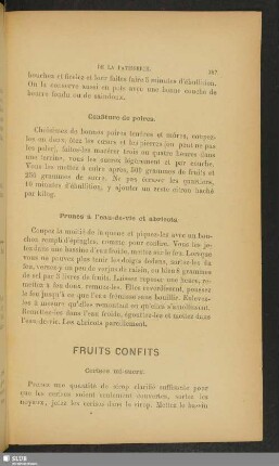 Fruits confits