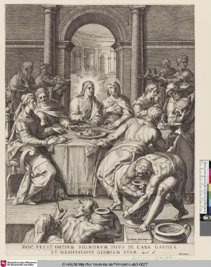 [Die Hochzeit zu Cana; The Wedding of Canaan; The Wedding at Cana; Les Noces de Cana; Joh. 2, 1-11]