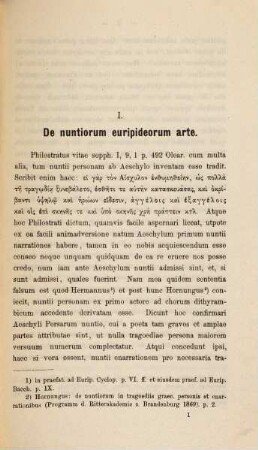 Quaestiones selectae de Euripideorum nuntiorum narrationibus