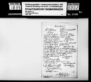 Buttenhausen: Rechner und Rechnungswesen der von Weidenbach'schen Armenstiftung