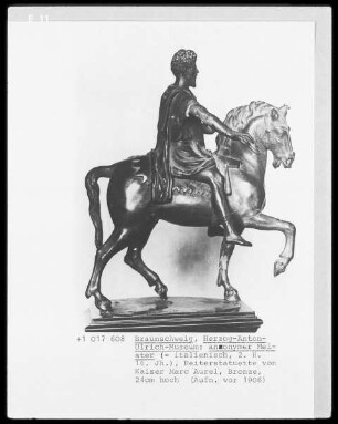 Reiterstatuette von Kaiser Marc Aurel