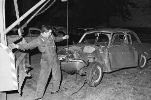 Verkehrsunfall mit Todesfolge an der Auffahrt zur Schwarzwaldbrücke.