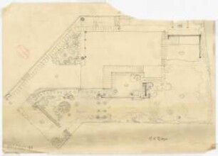 Garten von Borsig, Berlin-Grunewald: Gartenplan 1:200