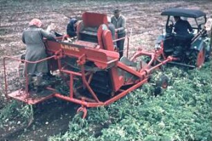 Fotografie: Erntetechnik, Kartoffel, Kartoffelsammelroder