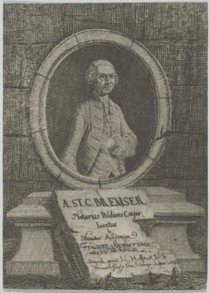 Bildnis des A. St. C. Bremser