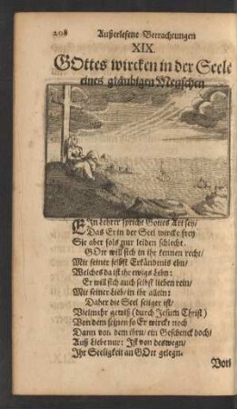 XIX. Gottes wircken in der Seele eines gläubigen Menschen